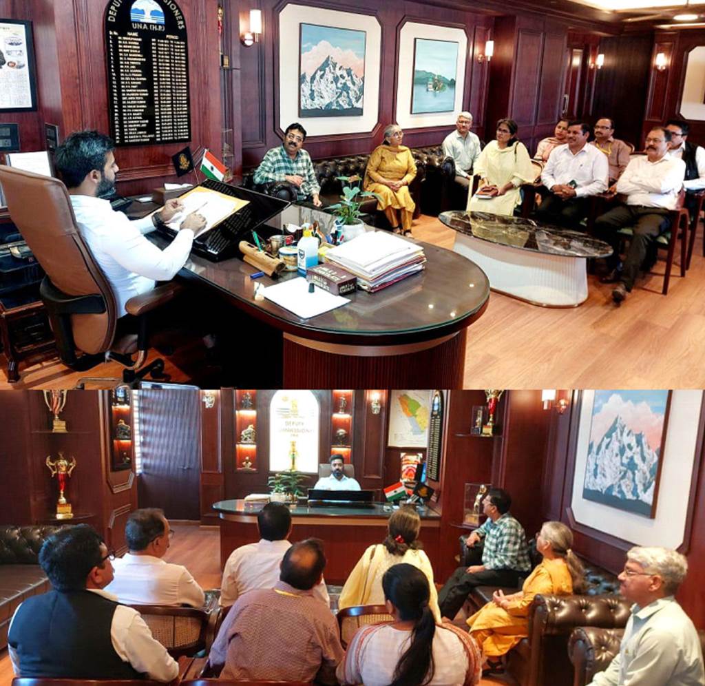 स्वच्छ एवं हरित विद्यालय रेटिंग कार्यक्रम के तहत उपायुक्त ने ली जिला स्तरीय बैठक